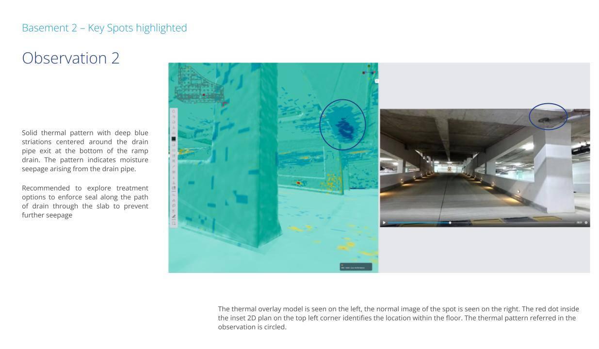 Side-by-side view of Thermal and RGB data