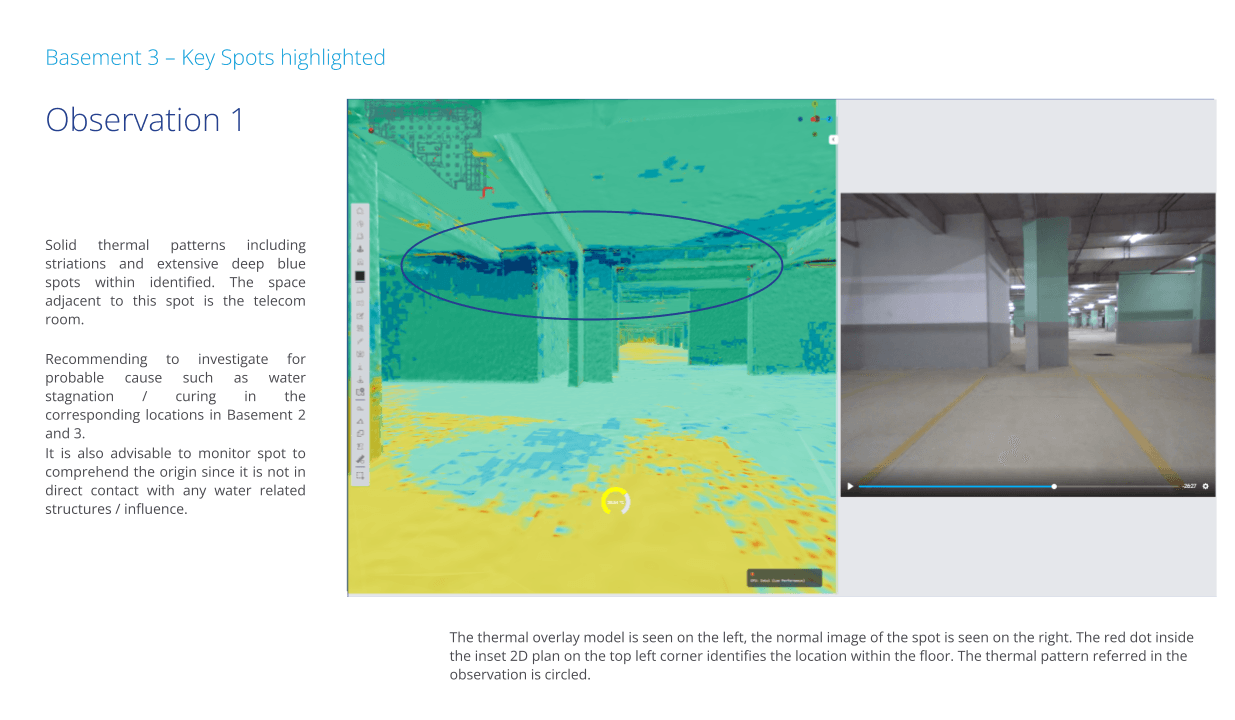 Thermal anomaly detection report